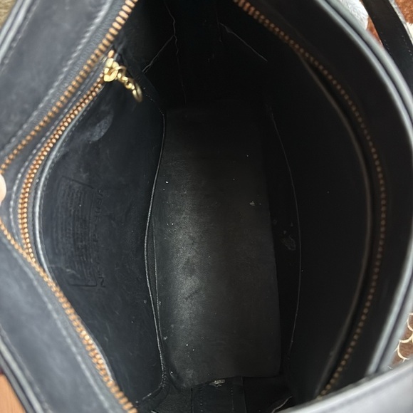 1998 Vintage COACH Tribeca Black No. 9098  Purse - Picture 4 of 16